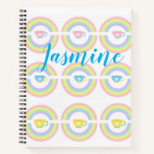Carnet Spiral Rainbow Teacup (Devant)