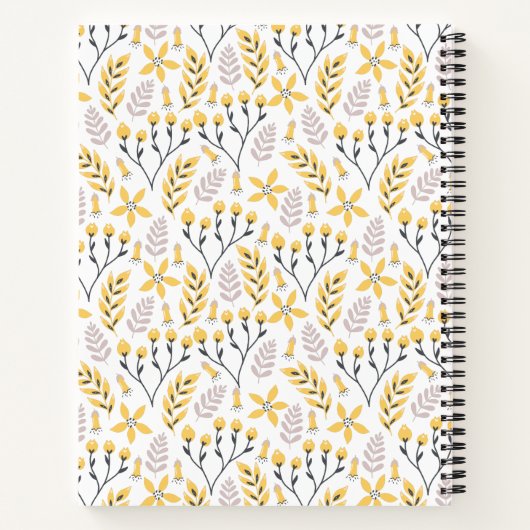 Carnet Spiral Recette personnalisée (Dos)