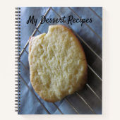 Carnet spiral - Recettes de dessert (Devant)