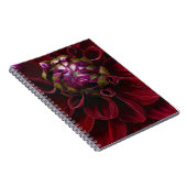 Carnet spiral Red Dahlia (Côté Droit)