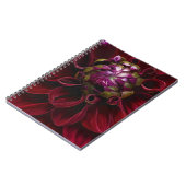 Carnet spiral Red Dahlia (Côté gauche)