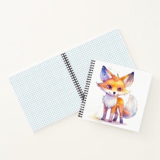 Carnet spiral renard bébé mou (Intérieur)