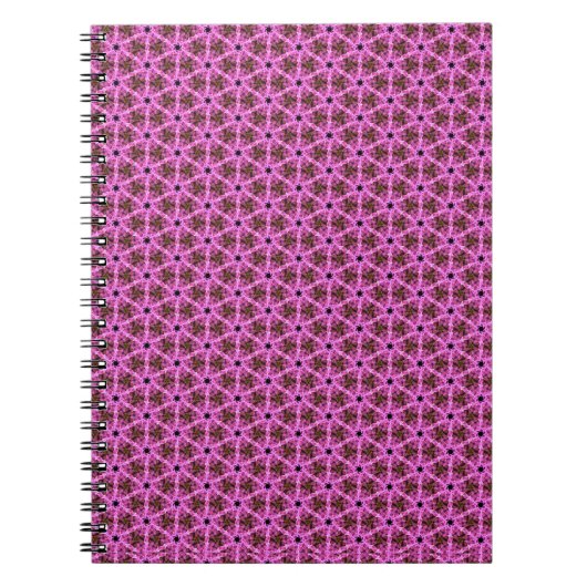 Carnet spiral rose Labyrinthe (Devant)
