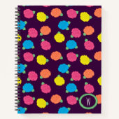 Carnet Spiral Rose Neon (Devant)