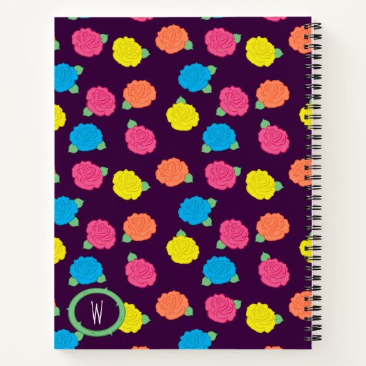 Carnet Spiral Rose Neon (Dos)