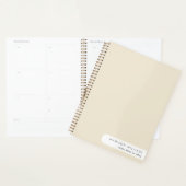 Carnet Spiral Rose Personnalisé -Client (Devant avec enveloppe)