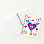 Carnet Spiral Saint Valentin (Intérieur)