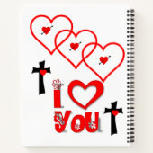 Carnet Spiral Saint Valentin (Dos)