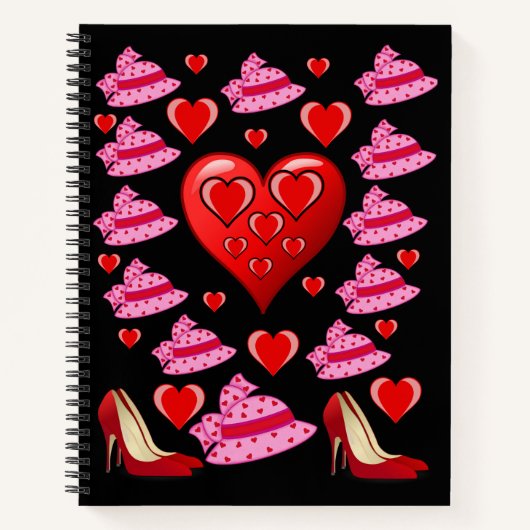 Carnet Spiral Saint Valentin (Devant)