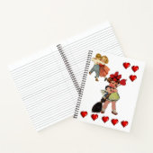 Carnet Spiral Saint Valentin (Intérieur)