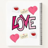 Carnet Spiral Saint Valentin (Dos)