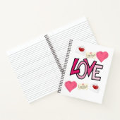 Carnet Spiral Saint Valentin (Intérieur)
