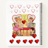 Carnet Spiral Saint Valentin (Dos)