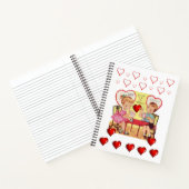 Carnet Spiral Saint Valentin (Intérieur)