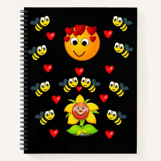 Carnet Spiral Saint Valentin (Devant)
