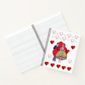 Carnet Spiral Saint Valentin (Intérieur)