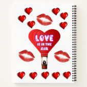 Carnet Spiral Saint Valentin (Dos)