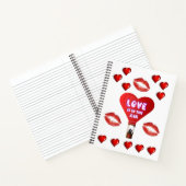 Carnet Spiral Saint Valentin (Intérieur)