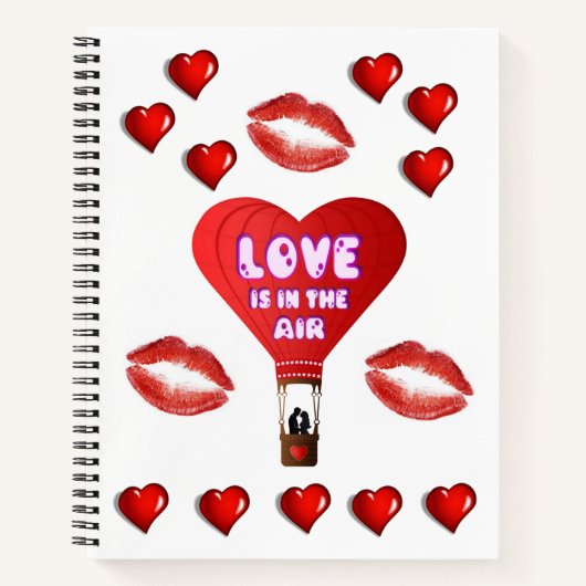 Carnet Spiral Saint Valentin (Devant)