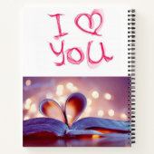 Carnet Spiral Saint Valentin (Dos)