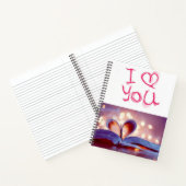 Carnet Spiral Saint Valentin (Intérieur)