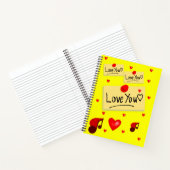 Carnet Spiral Saint Valentin (Intérieur)