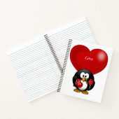 Carnet Spiral Saint Valentin (Intérieur)