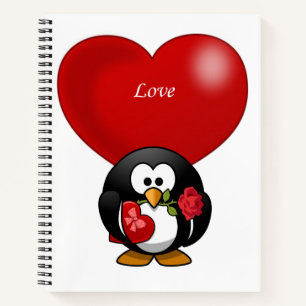 Carnet Spiral Saint Valentin