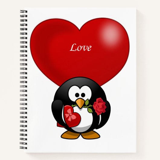 Carnet Spiral Saint Valentin (Devant)