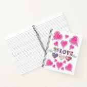 Carnet Spiral Saint Valentin (Intérieur)
