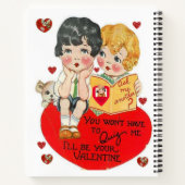 Carnet Spiral Saint Valentin (Dos)