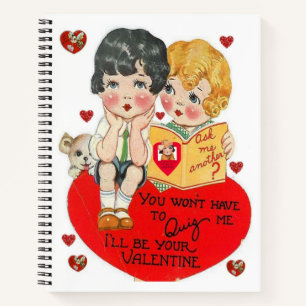 Carnet Spiral Saint Valentin