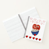 Carnet Spiral Saint Valentin (Intérieur)