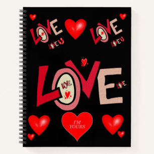 Carnet Spiral Saint Valentin