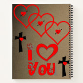 Carnet Spiral Saint Valentin (Dos)