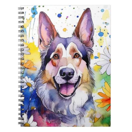 Carnet Spiral Shephard allemand (Devant)