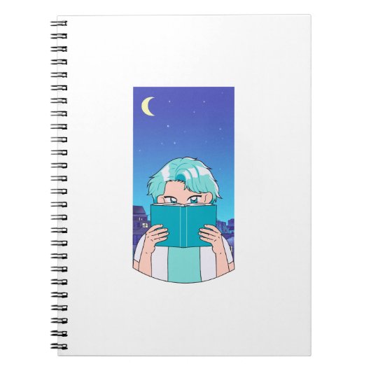 Carnet Spiral Sky (Devant)