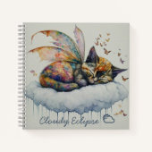 Carnet Spiral Sleepy Tortie Fairy (Devant)
