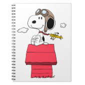 Carnet Spiral Snoopy Pilote (Devant)