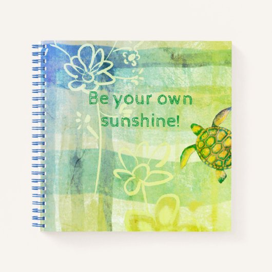 Carnet spiral solaire (Devant)
