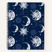 Carnet Spiral Soleil Et Lunes (Devant)