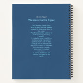 carnet Spiral "Springtime Egret" (Dos)