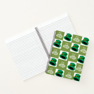 Carnet Spiral St. Patrick's Casquette Hearts