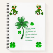 Carnet Spiral St. Patrick's Day (Devant)