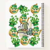 Carnet Spiral St. Patrick's Day Horseshoe (Dos)