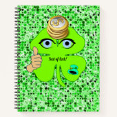 Carnet Spiral St. Patrick's Day Leprechaun (Devant)