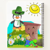 Carnet Spiral St. Patrick's Day Penguin (Dos)