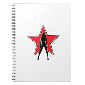 Carnet Spiral Star Woman