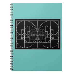 Carnet Spiral "Stay Curious"