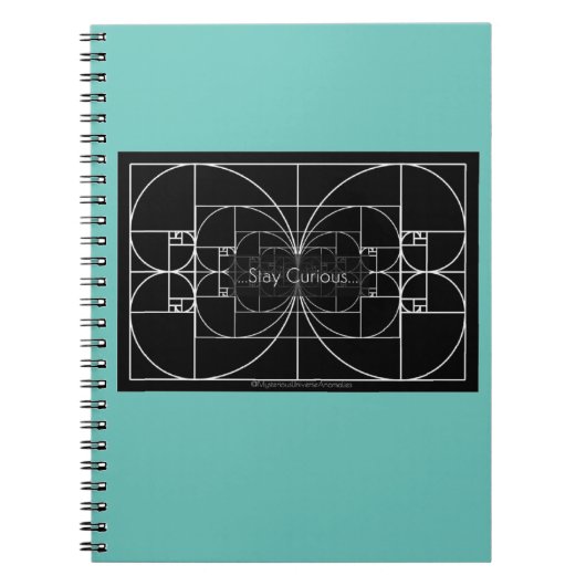 Carnet Spiral "Stay Curious" (Devant)